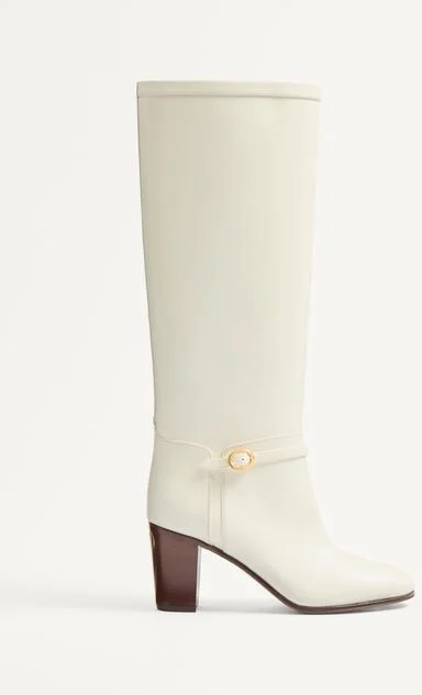 Valentino Garavani Pattie Calfskin Boot 75Mm
