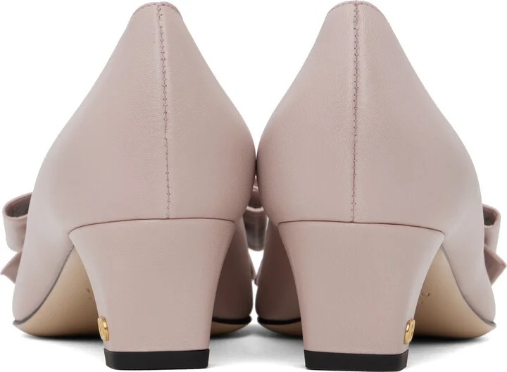 Valentino Garavani Pink Bowow Heels - Image 2