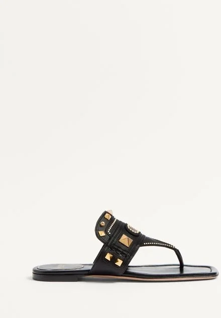 Valentino Garavani Plaster Caster Buffalo Thong Sandal