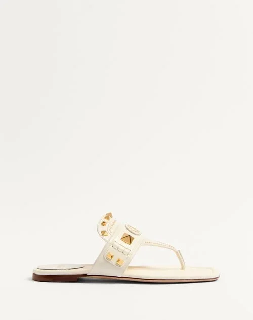 Valentino Garavani Plaster Caster Goatskin Thong Sandal