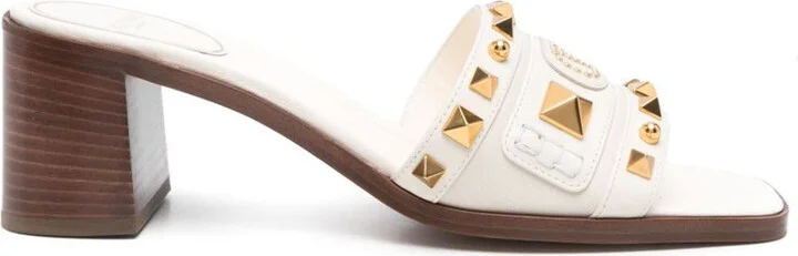 Valentino Garavani Plaster Caster Leather Mules