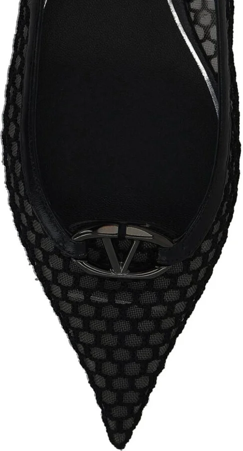 Valentino Garavani Pointed Slingback Ballet Flats 20 Mm - Image 5