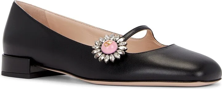 Valentino Garavani Preshoes Ballerina Flat in Black - Image 2