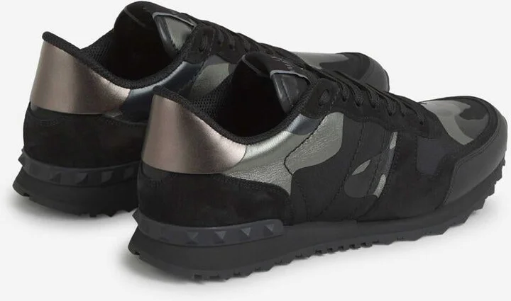 Valentino Garavani Rockrunner Camouflage Sneakers - Image 3