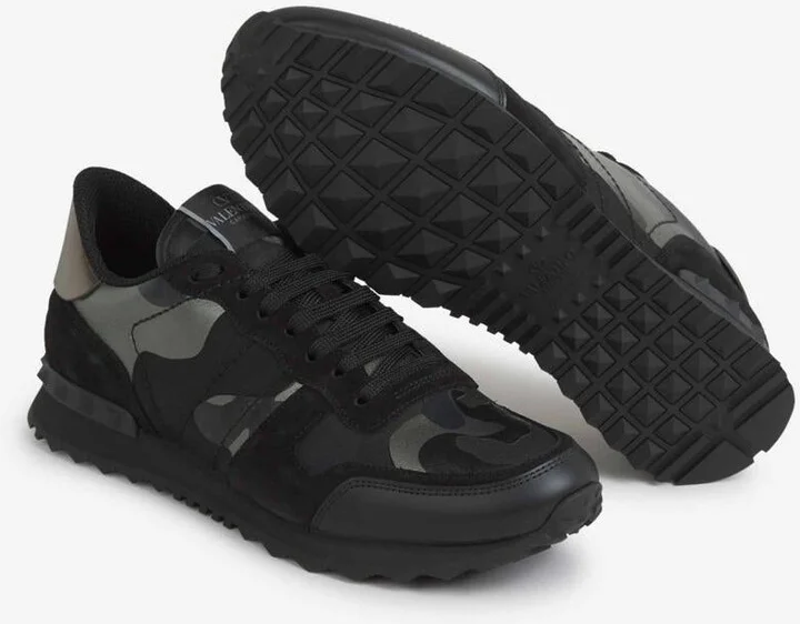 Valentino Garavani Rockrunner Camouflage Sneakers - Image 4