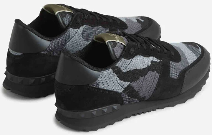 Valentino Garavani Rockrunner Camouflage Sneakers - Image 3