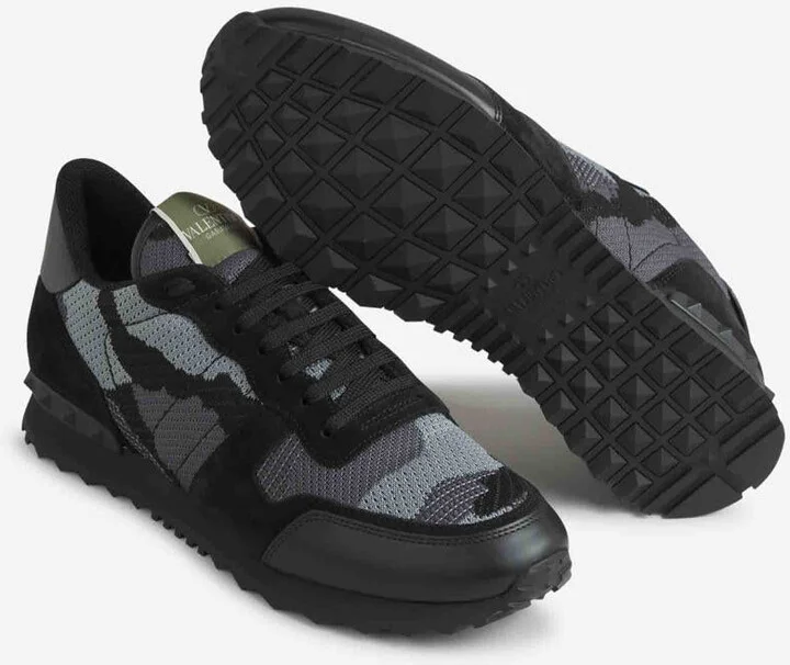 Valentino Garavani Rockrunner Camouflage Sneakers - Image 4
