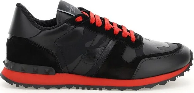 Valentino Garavani Rockrunner Camouflage Sneakers