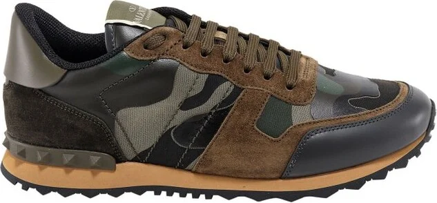 Valentino Garavani Rockrunner Camouflage Sneakers