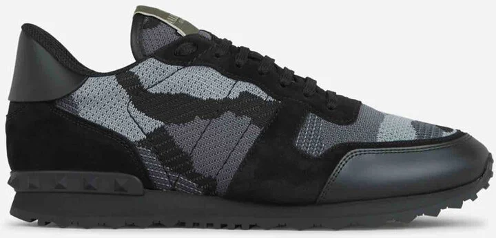 Valentino Garavani Rockrunner Camouflage Sneakers