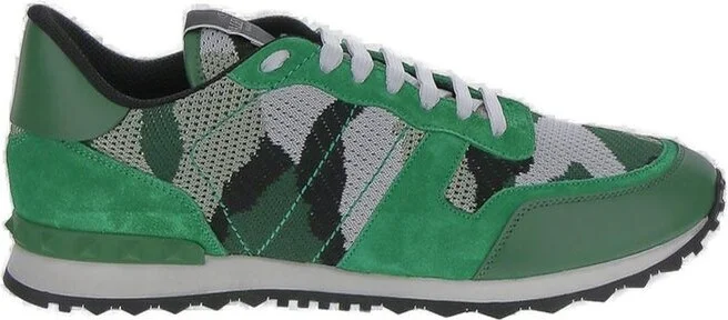Valentino Garavani Rockrunner Lace-Up Sneakers