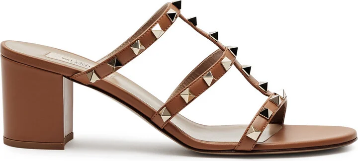 Valentino Garavani Rockstud 60 Leather Mules