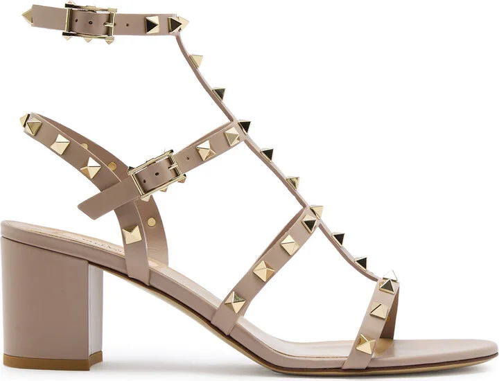 Valentino Garavani Rockstud 60 Leather Sandals - Image 6