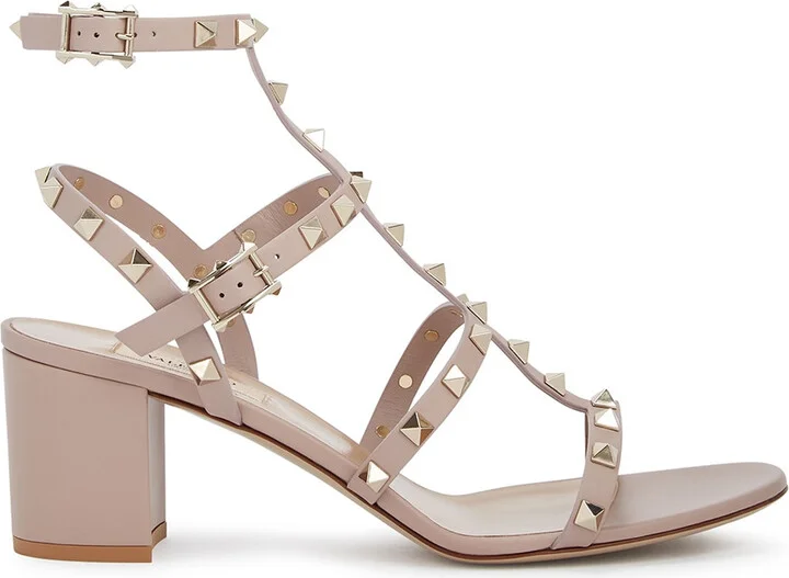 Valentino Garavani Rockstud 60 Leather Sandals