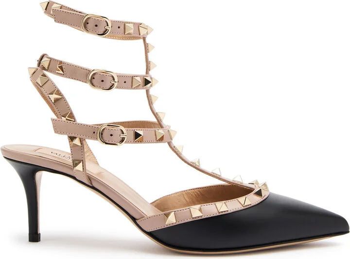 Valentino Garavani Rockstud 65 Leather Pumps