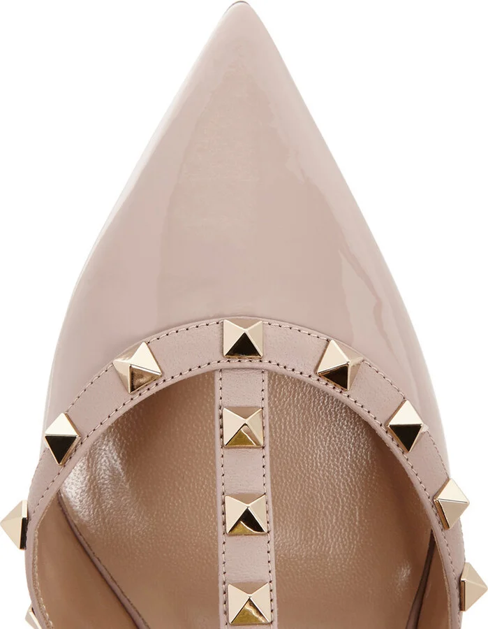 Valentino Garavani Rockstud 65 Patent Leather Pumps - Image 4
