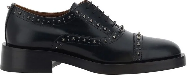 Valentino Garavani Rockstud Almond Toe Brogues