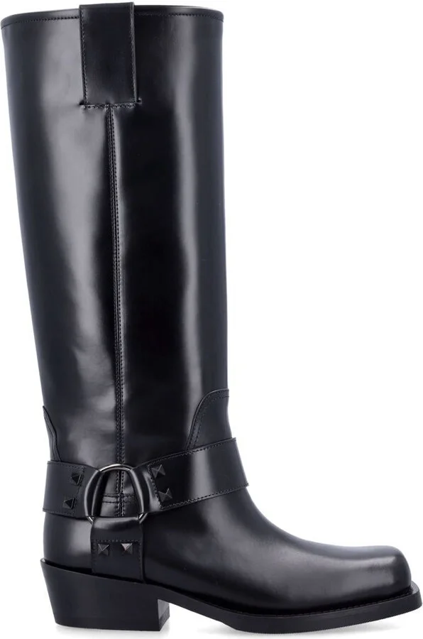 Valentino Garavani Rockstud Biker Boot