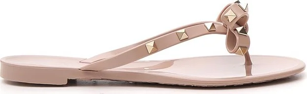 Valentino Garavani Rockstud Bow Sandals