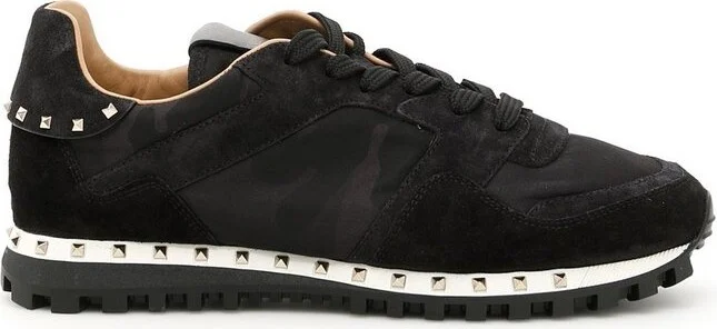Valentino Garavani Rockstud Camouflage Sneakers