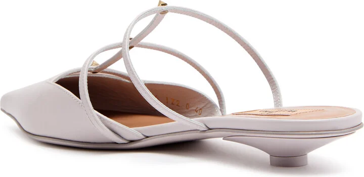 Valentino Garavani Rockstud-embellished Leather Mules - Image 2