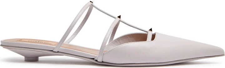 Valentino Garavani Rockstud-embellished Leather Mules