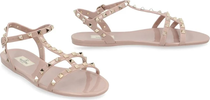 Valentino Garavani Rockstud Flat Sandals - Image 3
