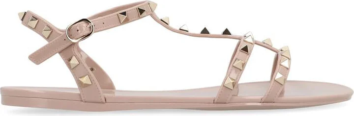 Valentino Garavani Rockstud Flat Sandals