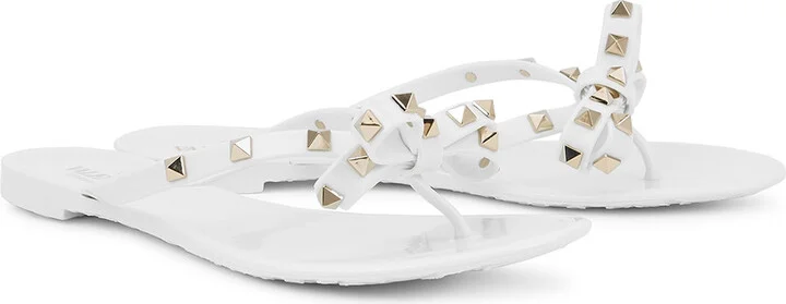 Valentino Garavani Rockstud Flip Flops - Image 2