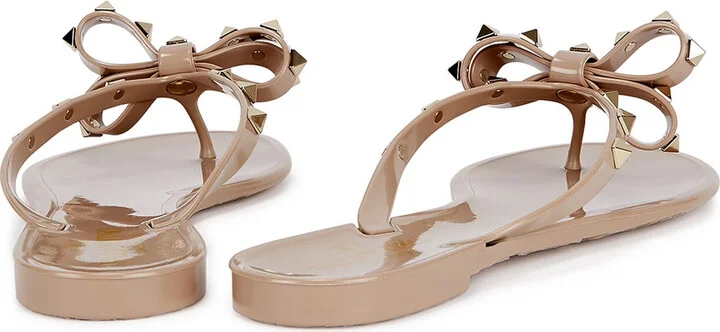 Valentino Garavani Rockstud Flip Flops - Image 8