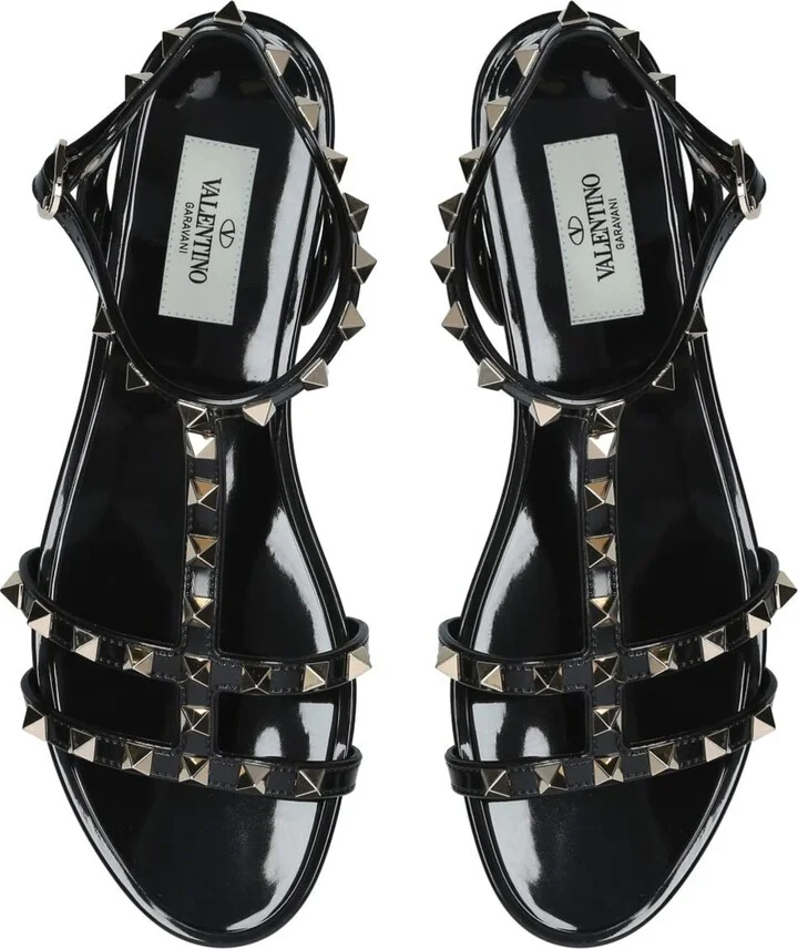 Valentino Garavani Rockstud Gladiator Sandals - Image 6