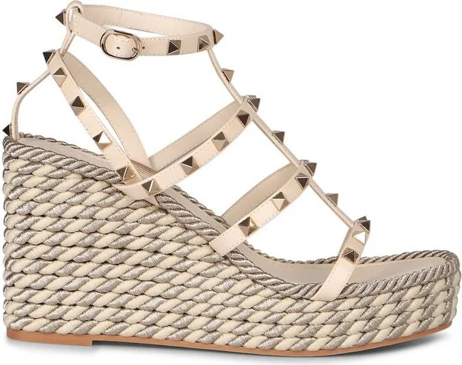 Valentino Garavani Rockstud Heeled Sandals