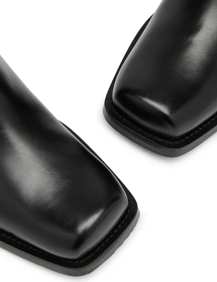 Valentino Garavani Rockstud Knee-high Leather Boots - Image 3