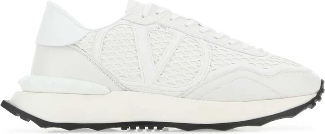 Valentino Garavani Rockstud Lace-Up Sneakers