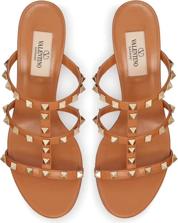 Valentino Garavani Rockstud Leather Mules - Image 7