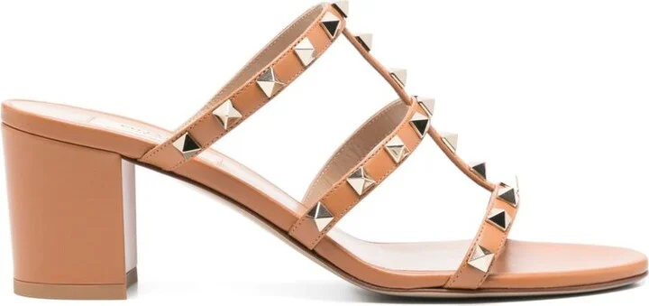 Valentino Garavani Rockstud Leather Mules