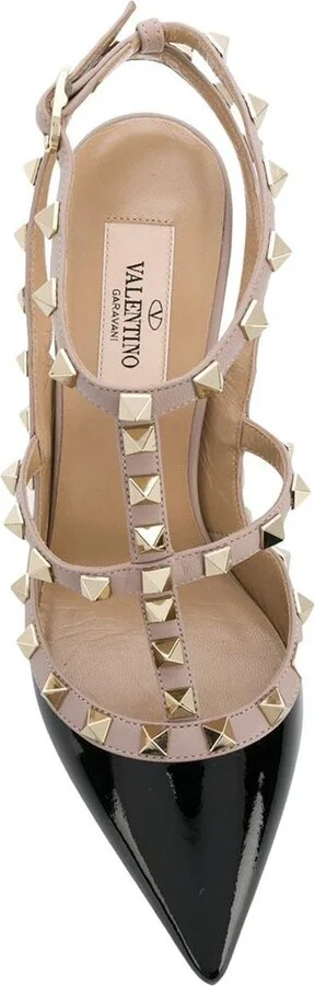 Valentino Garavani Rockstud Leather Pumps - Image 4