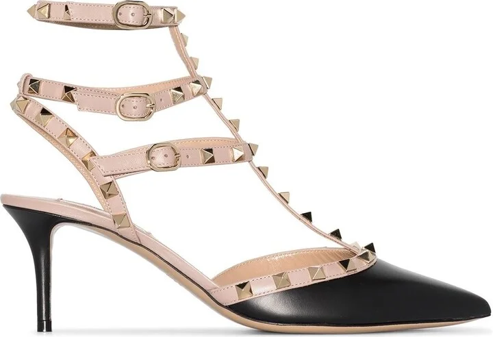 Valentino Garavani Rockstud Leather Pumps