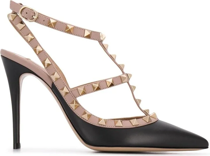 Valentino Garavani Rockstud Leather Pumps
