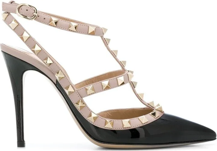 Valentino Garavani Rockstud Leather Pumps