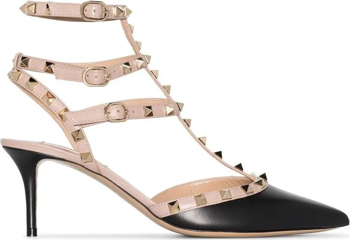 Valentino Garavani Rockstud Leather Pumps
