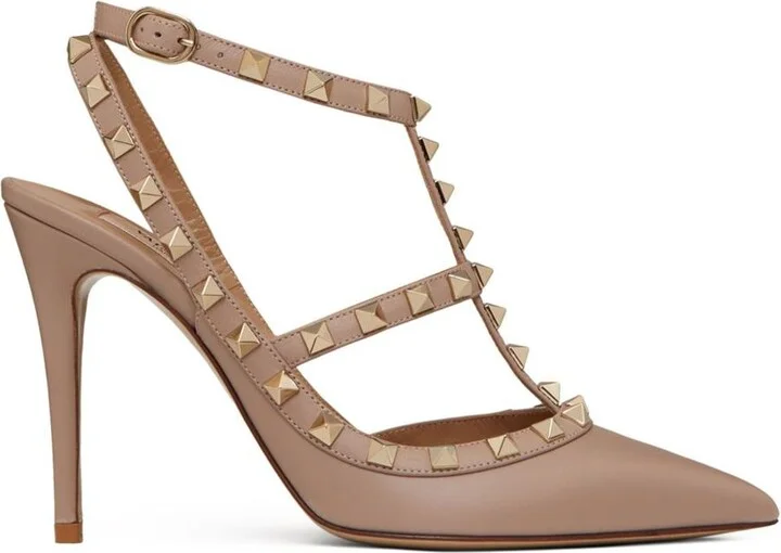 Valentino Garavani Rockstud Leather Pumps