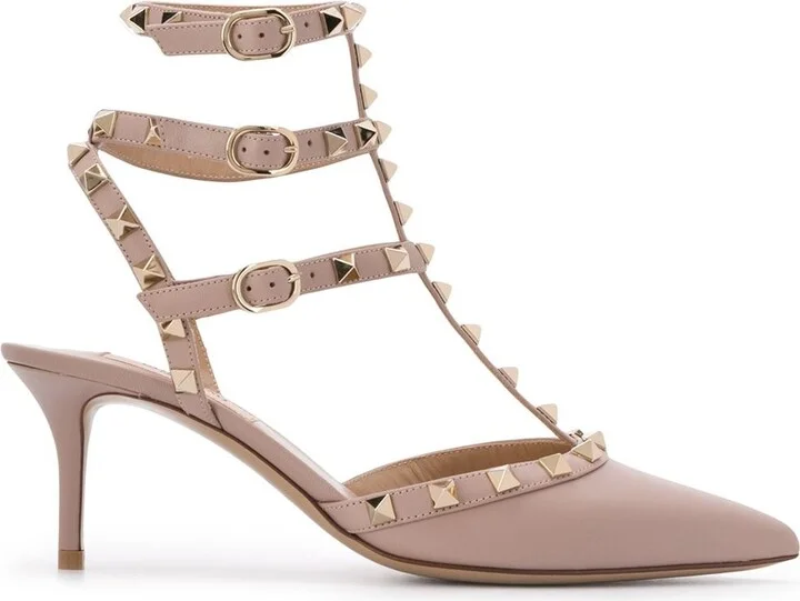 Valentino Garavani Rockstud Leather Pumps