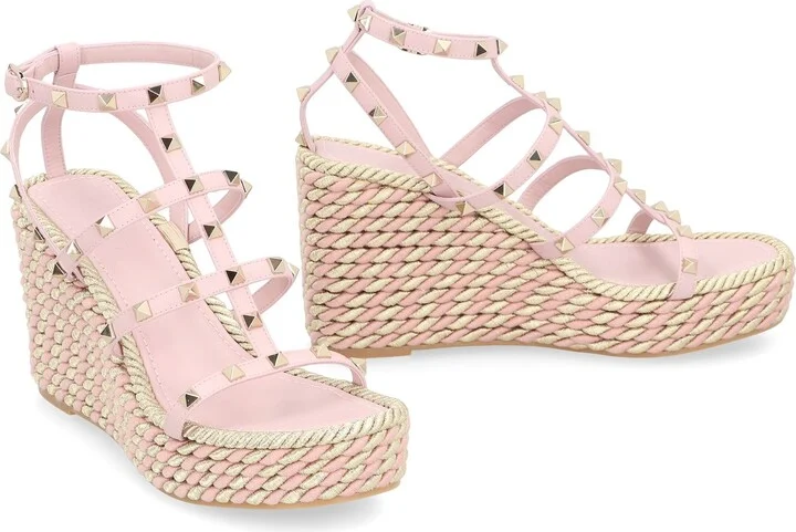 Valentino Garavani Rockstud Platform Sandals - Image 3