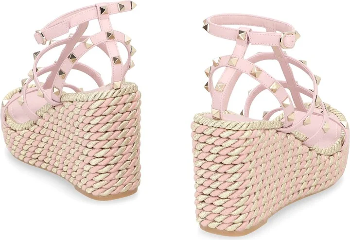 Valentino Garavani Rockstud Platform Sandals - Image 4