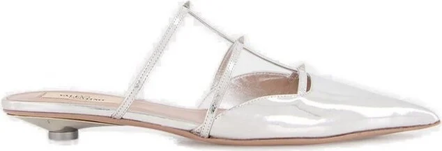 Valentino Garavani Rockstud Pointed Toe Mules