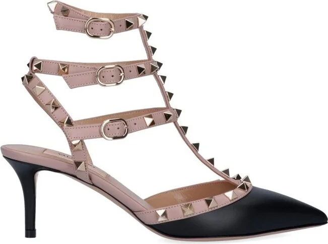 Valentino Garavani Rockstud Pointed Toe Pumps