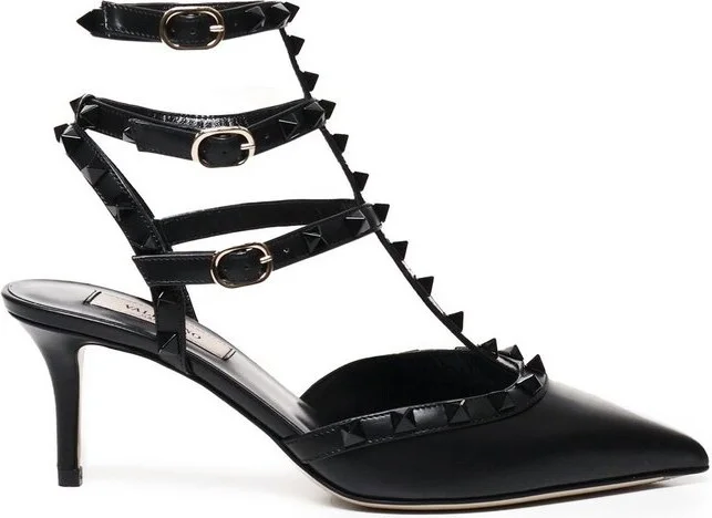 Valentino Garavani Rockstud Pointed Toe Pumps