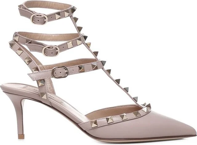 Valentino Garavani Rockstud Pointed Toe Pumps