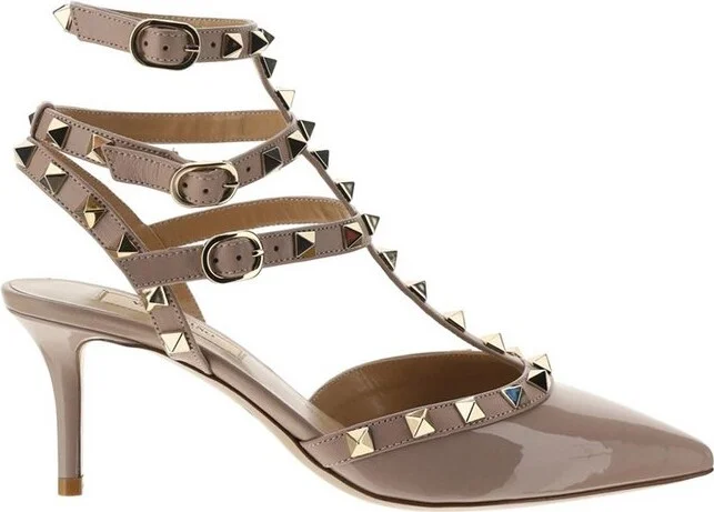 Valentino Garavani Rockstud Pointed Toe Pumps